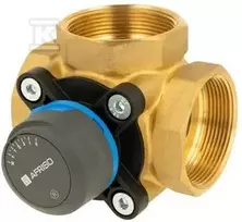 Afriso 3 krypčių maišymo vožtuvas sukamasis ARV 386 Vario ProClick, DN40, Rp1 1/2'', Kvs 14-36