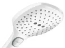 Hansgrohe Raindance Select E 120 3jet rankinis dušas matinės baltos spalvos