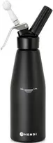 Hendi N2O Kitchen Line plaktos grietinėlės sifono rinkinys + 3 antgaliai 0,98L - juodas