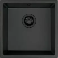 Deante granitinė virtuvinė plautuvė Deante Corda ZQA_G10A, Metallic graphite