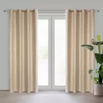 Eurofirany ZAS/PUSIAUS/BEIGE+PILKA 140X250 PERDAVIMAS