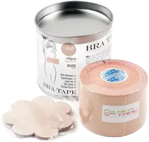 „Rea Tape Bra“ – krūtinę formuojanti juosta (5 cm x 5 m) + 10 įklotų