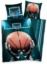 MCU Patalynė medvilnė 135x200 Krepšinis Krepšinis 7844 su viena pagalvės užvalkalas 80x80 H23
