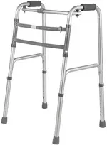 Antar Reabilitacinė vaikštynė - AT51002 Ergonomiškas Aliuminis 2 Ratų Pilkas/Sidabrinis