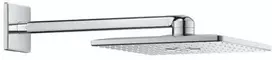 Grohe Rainshower 310 SmartActive Cube 2sr. dušo galva su laikikliu iš sienos. chromas