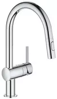 Grohe Virtuvinis maišytuvas Minta su ištraukiama žarna , chromas