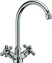 Ecost prekė po grąžinimo DP vonios GCC005 Almendro serijos kriauklės maišytuvas Chrome / Sidabras (Atnaujinta)