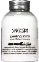 Bingospa Druskos pilingas su Negyvosios jūros druska ir medvilnės ekstraktu 580g