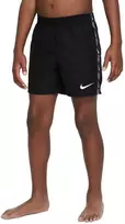 Nike Maudymosi Šortai Paaugliams Nk B Lgo Tape 4'' Volley Short Juodas NESSD794 001