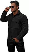 Juodi vyriški marškiniai Gizel