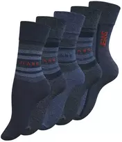 Vca Textil Moteriškos kojinės su plačia minkšta juosta viršuje , 5 poros