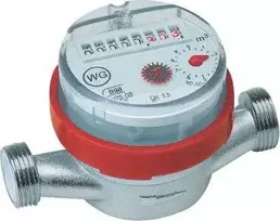 Nordic Aqua Solutions ApS EUROTECH Zenner ETWD Vandmåler varm til 90gr 1,5m3 80mm 3/4"nippel. PN16