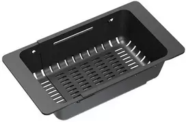 Virtuvės plautuvė su sifonu, 1 dubuo b/o + Qmat + įdėklas + dozatorius + lenta Quadron QUADRON LUKE