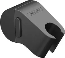 Hansgrohe WallStoris dušo laikiklis, matinis juodas