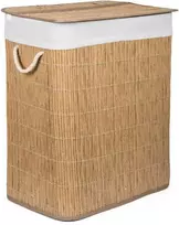 Skalbinių dėžė su pertvara G21 63555165, 105l, rotango