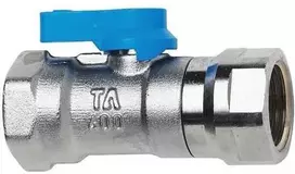 IMI Rutulinis vožtuvas TA 400 m/m 1/2'' su mėlyna rankena