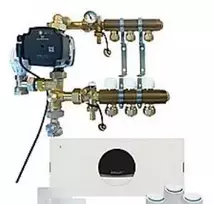 PETTINAROLI „Pro“ sistema, 3 Z, greito šunto vožtuvas – ALK7025 su belaidžiu valdymo pultu, „Pro“ LED/baltas komp., 3Z