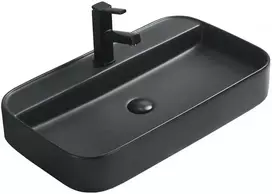 Praustuvas Mexen Sofia, 70 cm, Juodas matt