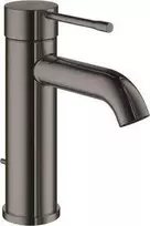 Grohe Essence S praustuvo maišytuvas lenktu snapeliu. hard graphite