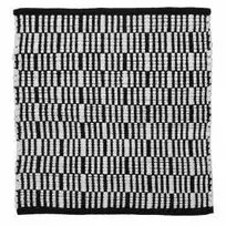 Vonios kilimėlis Sealskin Bathmat, 60x60 cm, juoda/balta