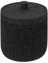 5five Simply Smart Talpykla vatos diskams ir pagaliukams ONYX, šiferis, Ø 9,9 cm