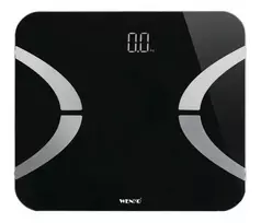 LED vonios kambario svarstyklės, 30 x 26 cm, WENKO