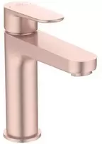 Ideal Standard Cerafine O praustuvo maišytuvas, su atidarymo spustelėjus mechanizmu, rozetė