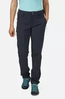 Moteriškos prailgintos kelnės Rab Incline Pants Wmns Long Leg - XS - Tamsiai pilka