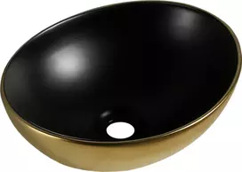 Praustuvas Mexen Elza, Juodas matt/Gold