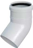 Ricomgas Kamino alkūnė 45° DN110