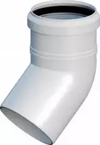 Ricomgas Kamino alkūnė 45° DN80