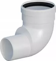 Ricomgas Kamino alkūnė 87° redukuota DN60-80