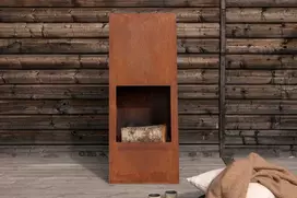 Venture Design Lauko židinys, Bastian, 50x20x120 cm, Oranžinė