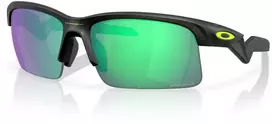 OAKLEY CAPACITOR Matte Juodas w/ Prizm Road Jade (Youth Fit) saulės akiniai