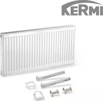 KERMI V 33/400/1000 radiatorius su 1316W pakabomis Plieniniai radiatoriai V33