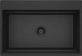 Deante granitinė virtuvinė plautuvė su magnetais Deante Magnetic ZRM_G10B, Metallic graphite