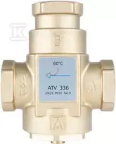 Afriso TEM. VOŽTUVAS ATV 336,DN25,RP1",KVS9,60 C