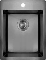 Virtuvinė plautuvė Deante Olfato Precious, ZPO_D10E, Titanium