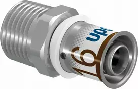 Uponor S-Press PLUS išorinio sriegio jungtis 16-R1/2MT