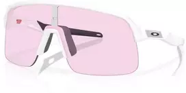 OAKLEY SUTRO LITE S Matte Baltas/Prizm Low Light sportiniai akiniai