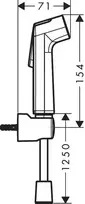 Bidė dušelis Hansgrohe 29238990, aukso