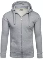 J.Style Džemperis Vyrams Fleece Pilkas 68B2008-2