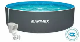 Marimex Orlando baseinas 3,05 x 0,91 m Pilkas, baseinas, plėvelė, skimeris (10303042)