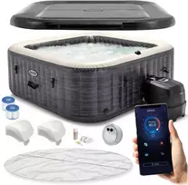 Cf Group Pripučiamas jacuzzi su hidromasažu, 6 asmenims. 239x71 cm premium INTEX 28452
