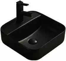 Praustuvas Mexen Silvia, 39 cm, Juodas mat