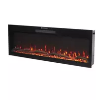 Flammifera Miesto lauko elektrinis židinys BEF-50WM03 Juodas