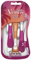 Gillette Vienkartiniai skustuvai „Venus Smooth Miami“, 3 vnt.