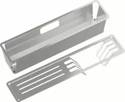 Deante Magnetic plautuvės aksesuarų rinkinys ZZMK022K, Brushed steel