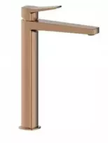 Maišytuvas praustuvui KFA 4522-712-34 / / MALAGA / Baterija UMYWALKOWA NABLATOWA ZE SPUSTEM CLICK CLACK, PVD BRUSHED ROSE GOLD /