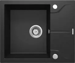 Deante granitinė virtuvinė plautuvė Deante Corio, ZRC_G113, Metallic graphite